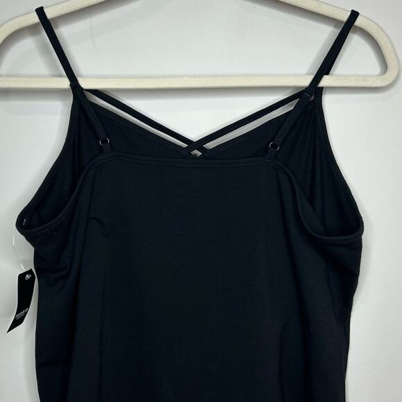 Torrid Black Foxy Strappy Cami Tank Top Size 4/4X/26 NEW - Picture 9 of 9